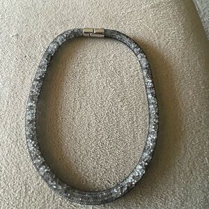 Silver Mesh Necklace